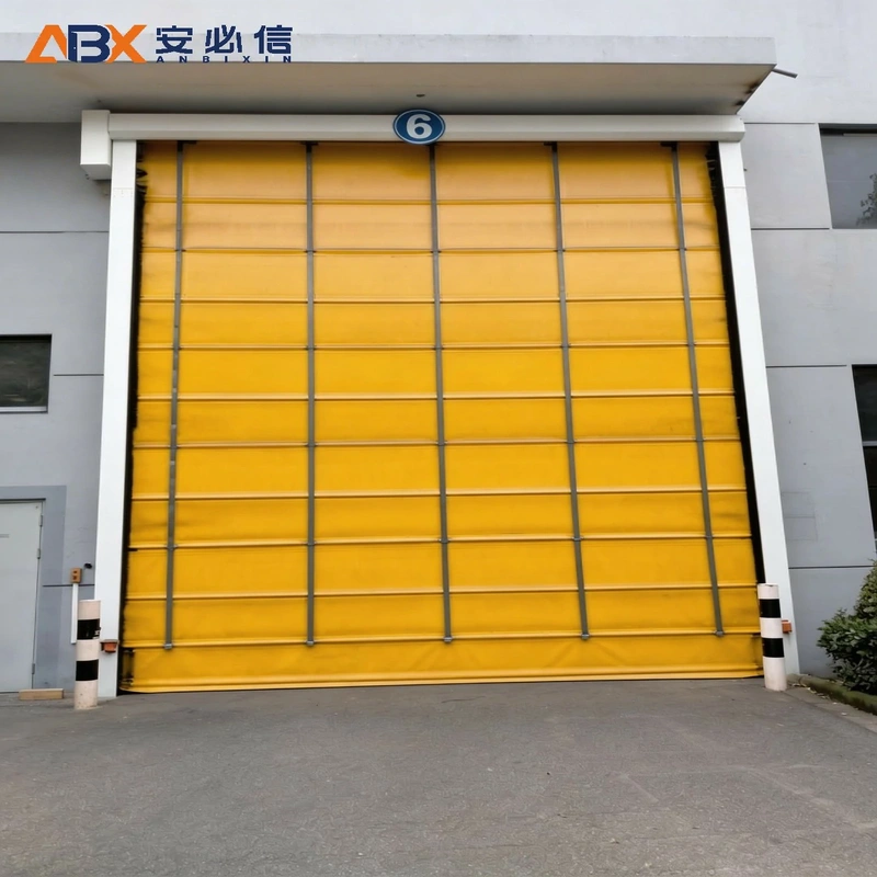 青岛软帘堆积门